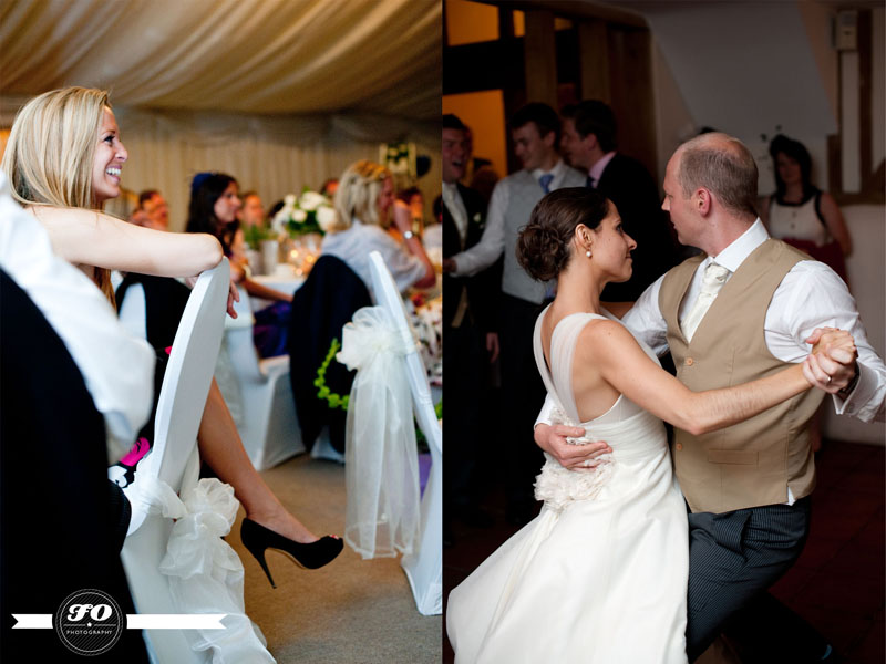 coltsfoot country retreat: first dance and adoring guest