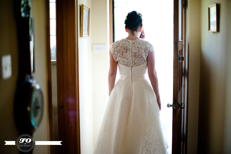 charlotte balbier wedding dress from the back