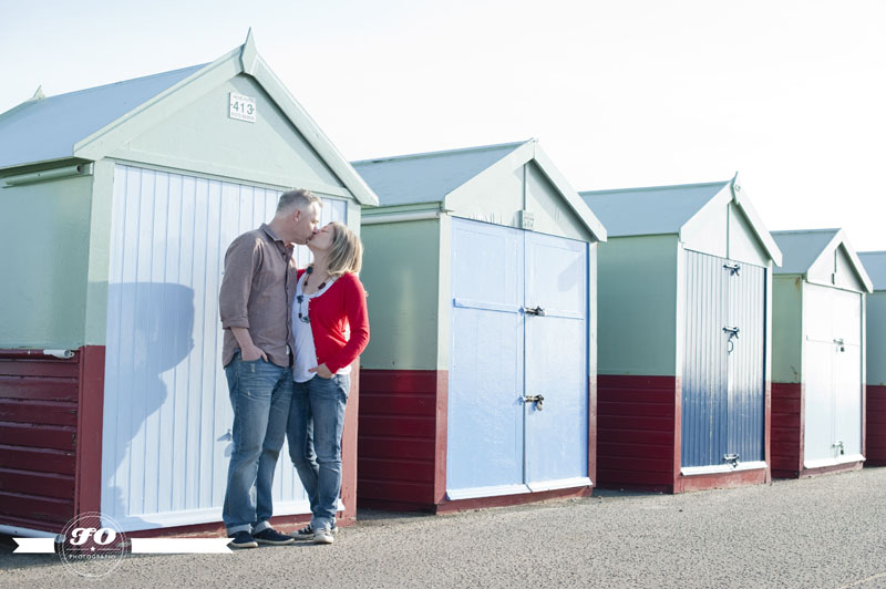 Portrait photographs of married couple, Brighton beach, east sussex (3)