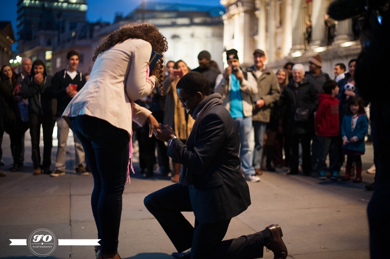 Surprise proposal in London, London Wedding Photographers