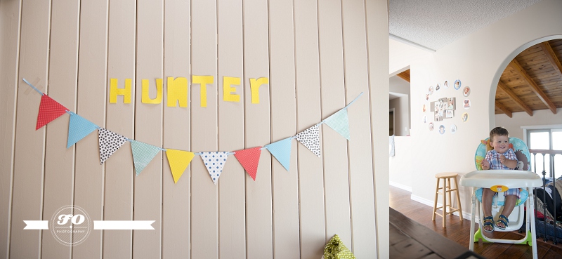 edmonton family lifestyle photographers, colourful name and bunting