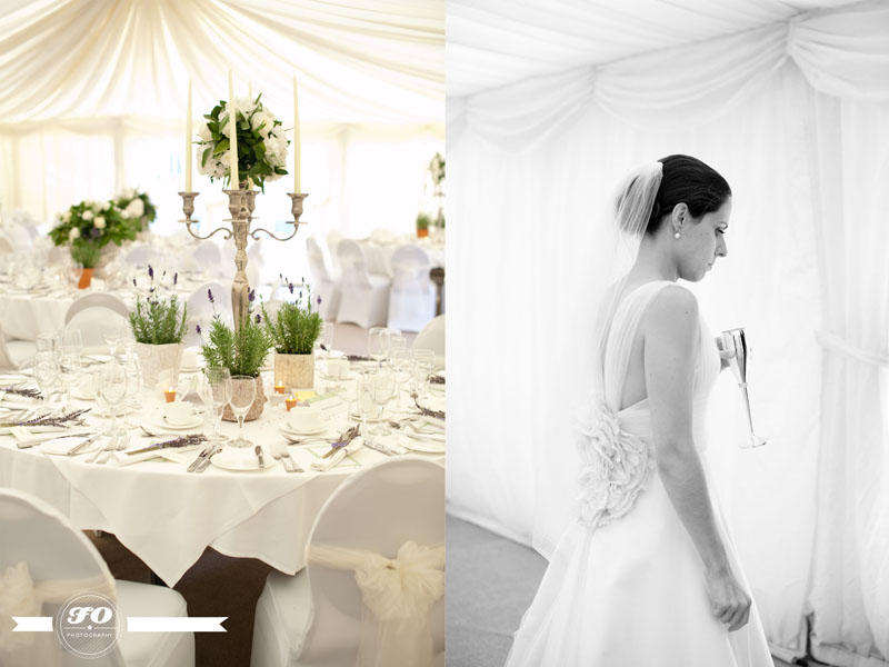 coltsfoot country retreat: heather, candlelabra and roses table setting