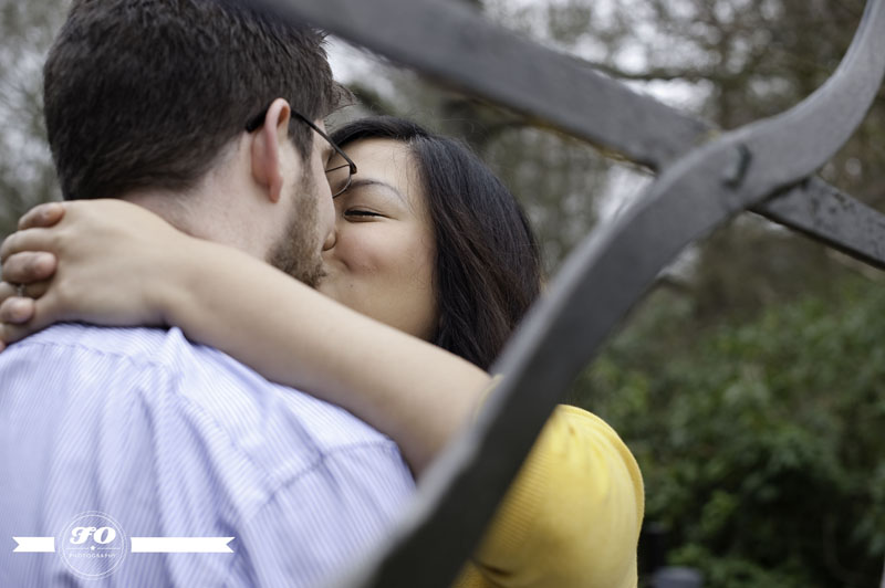 Isabella Plantation, Richmond Park, London, engagement session (2)