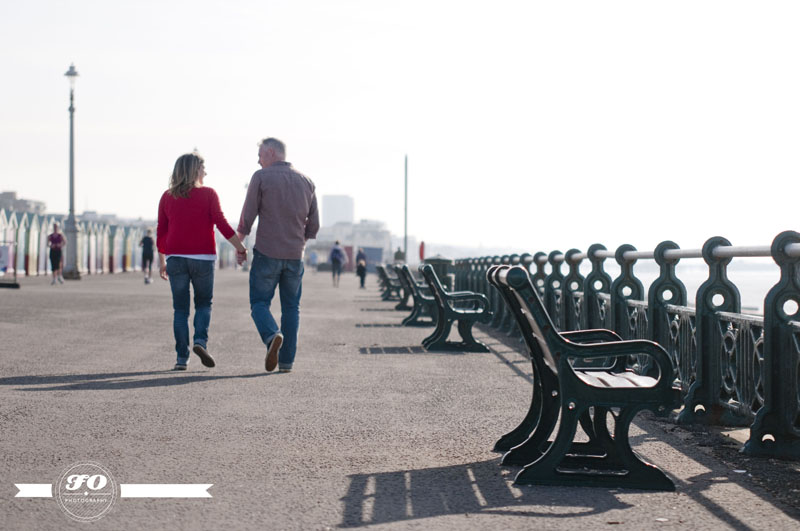 Portrait photographs of married couple, Brighton beach, east sussex (13)