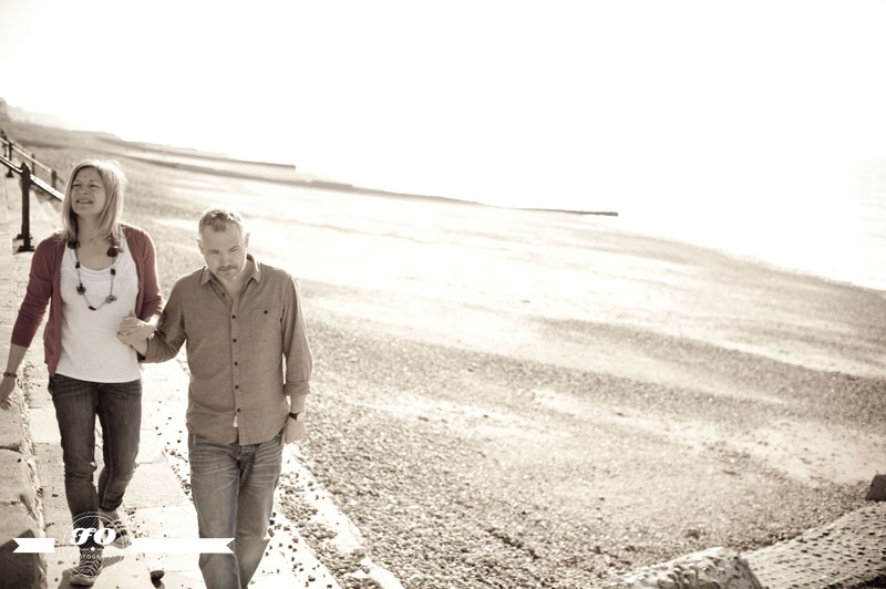 Portrait photographs of married couple, Brighton beach, east sussex (16)