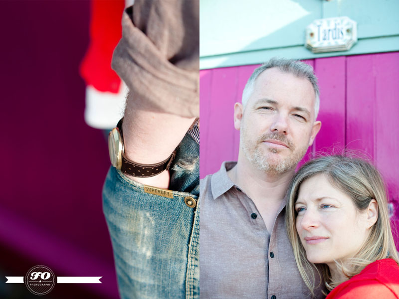 Portrait photographs of married couple, Brighton beach, east sussex (4)