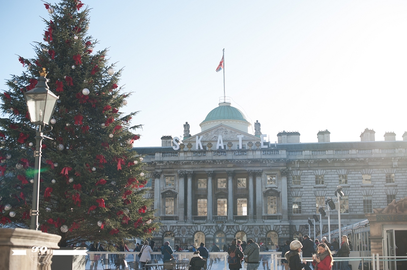 Skate at Somerset House, London