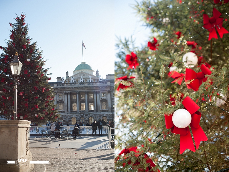 Christmas tree 2012 at Somerset House