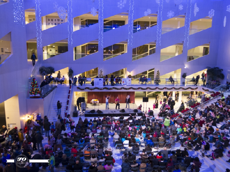 New Year's Eve Downtown Edmonton 2012, city hall