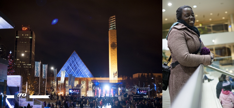 New Year's Eve Downtown Edmonton 2012, city hall