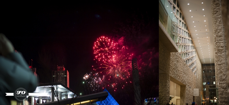 New Year's Eve Dwontown Edmonton 2012, fireworks, New Year's Day 2013