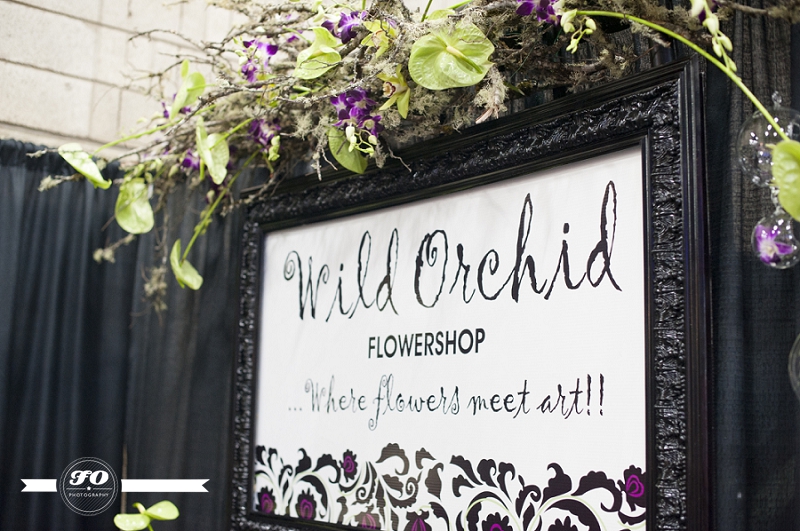 Bridal fantasy edmonton 2013, wild orchid flowershop
