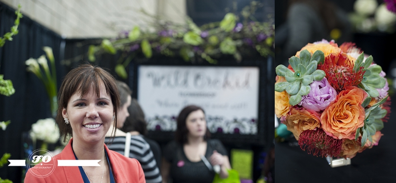 Bridal fantasy edmonton 2013, wild orchid flowershop