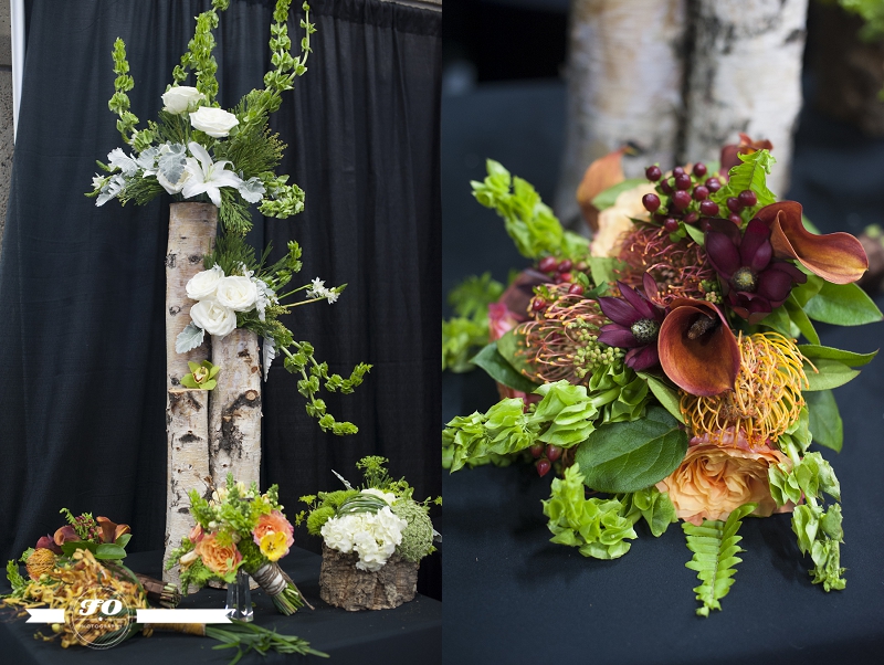 Bridal fantasy edmonton 2013, wild orchid flowershop