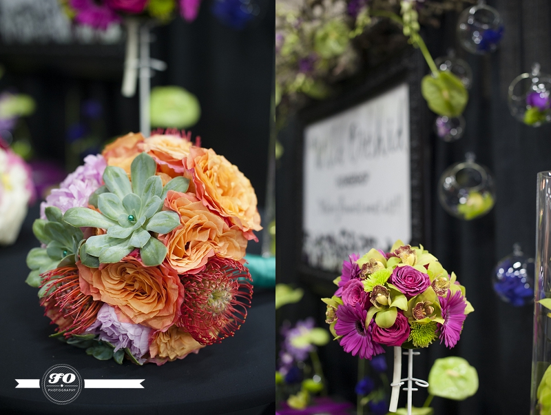 Bridal fantasy edmonton 2013, wild orchid flowershop