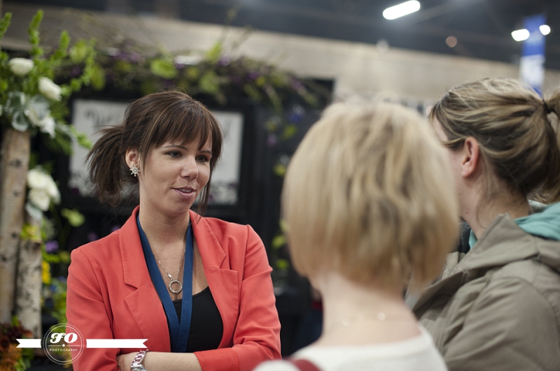 Bridal fantasy edmonton 2013, wild orchid flowershop