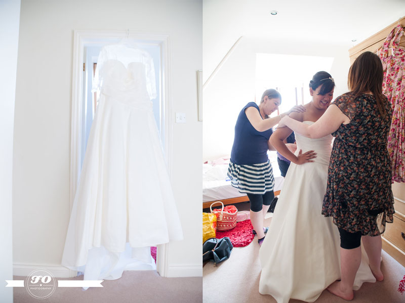 charlotte balbier "zara" wedding dress and lace bolero