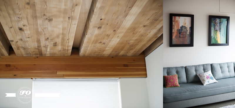 net zero home edmonton, eco friendly house, reclaimed floor boards as ceilings