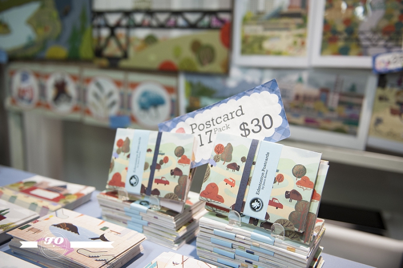 Jason Blower Illustration at the royal bison