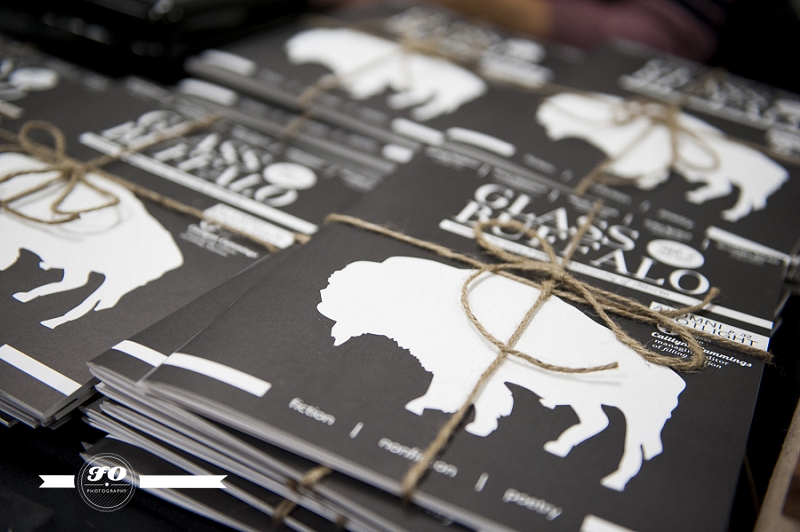 glass buffalo at the royal bison