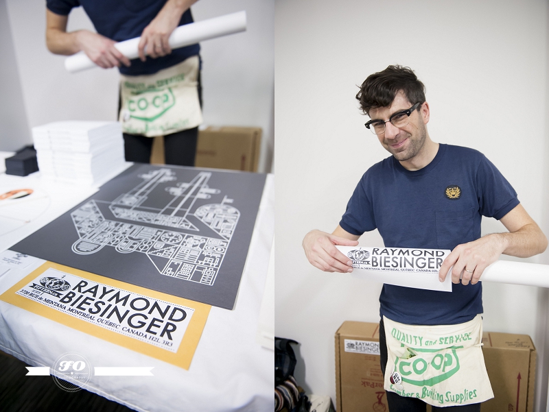 Raymond Biesinger at the royal bison