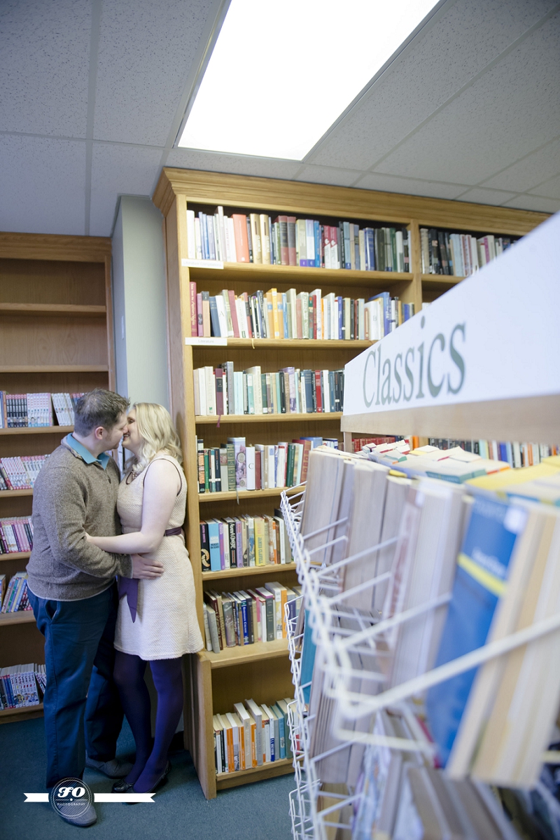 edmonton wedding photographers, edmonton engagement photographers, bookstore engagement session, oilers, dog engagement session (15)