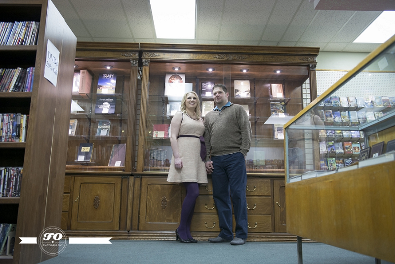 edmonton wedding photographers, edmonton engagement photographers, bookstore engagement session, oilers, dog engagement session (6)