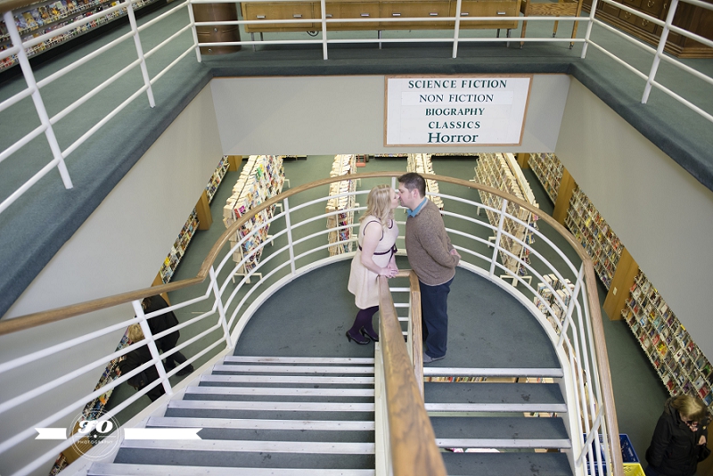 edmonton wedding photographers, edmonton engagement photographers, bookstore engagement session, oilers, dog engagement session (20)