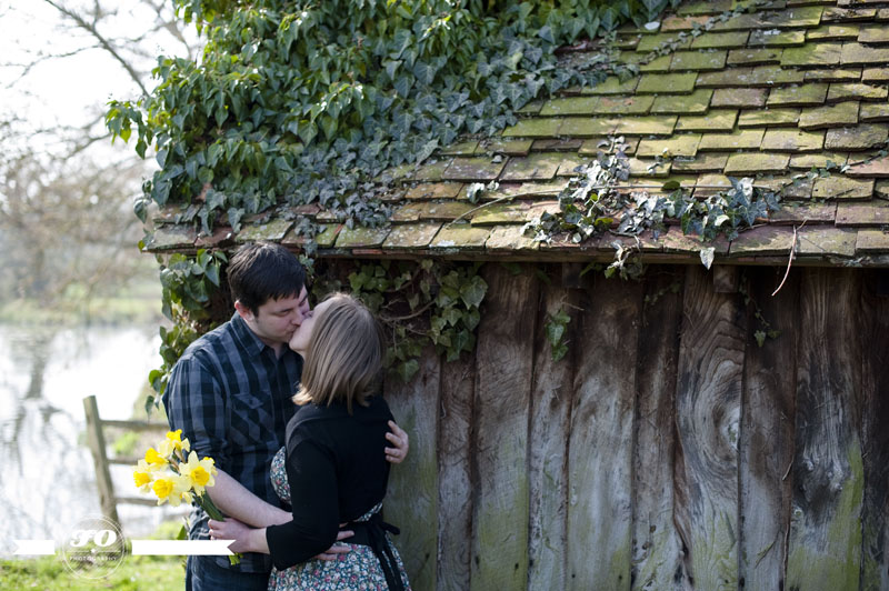 Engagement session at Michelham Priory, Sussex | Katherine & Ian