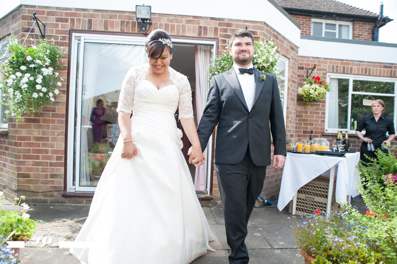 English Garden Wedding | Lwin and Ben’s colourful vintage romance
