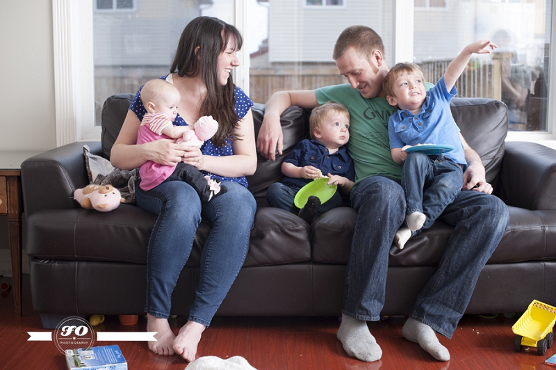 Edmonton Family Portrait Photographers | Lindsay, Josh and kids