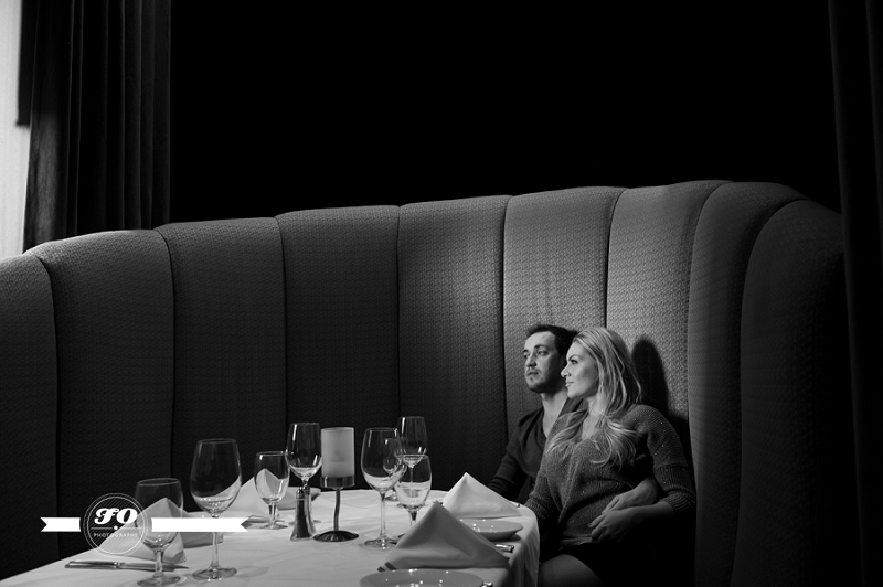 ruth's chris steak house edmonton engagement session, images by 