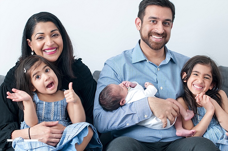 Newborn and family lifestyle portraits