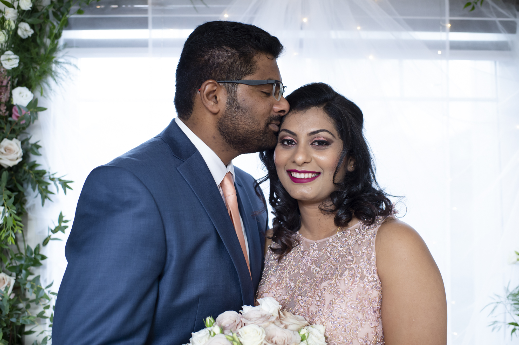 Intimate Indian home wedding