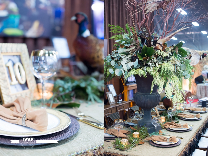 English and Scottish hunting lodges wedding inspiration