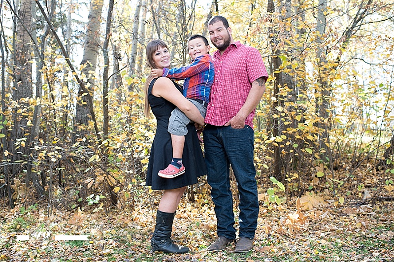 Spruce Grove Fall Family Portraits