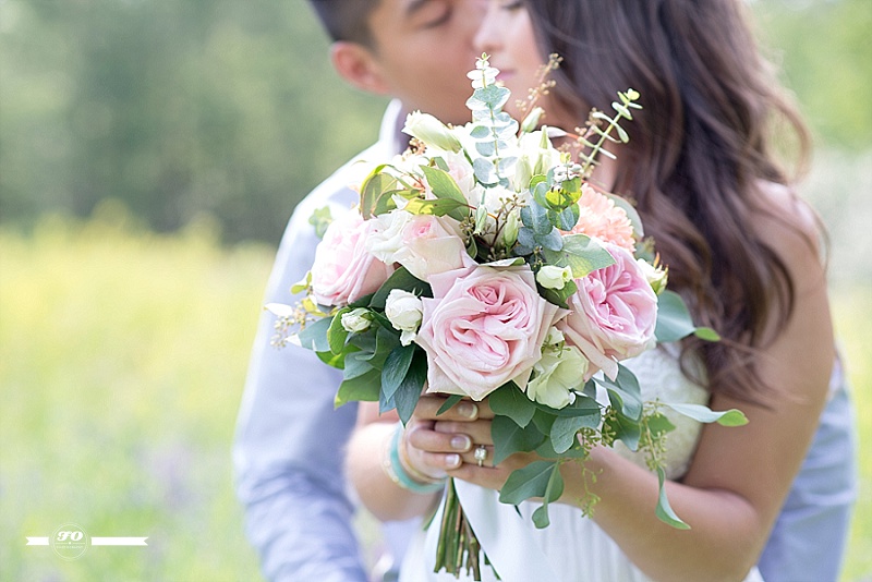 Boho chic Edmonton engagement session