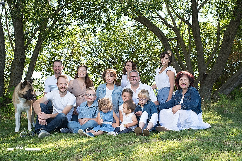 Sherwood Park Four generations family session