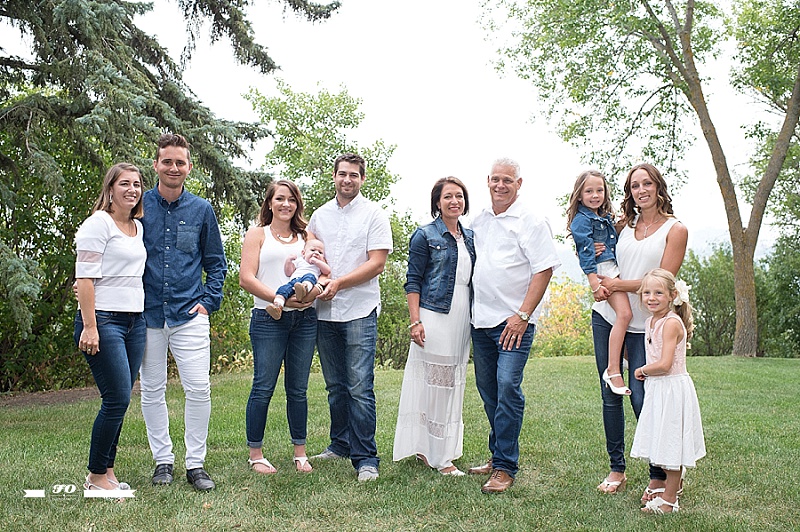 Edmonton three generations family session