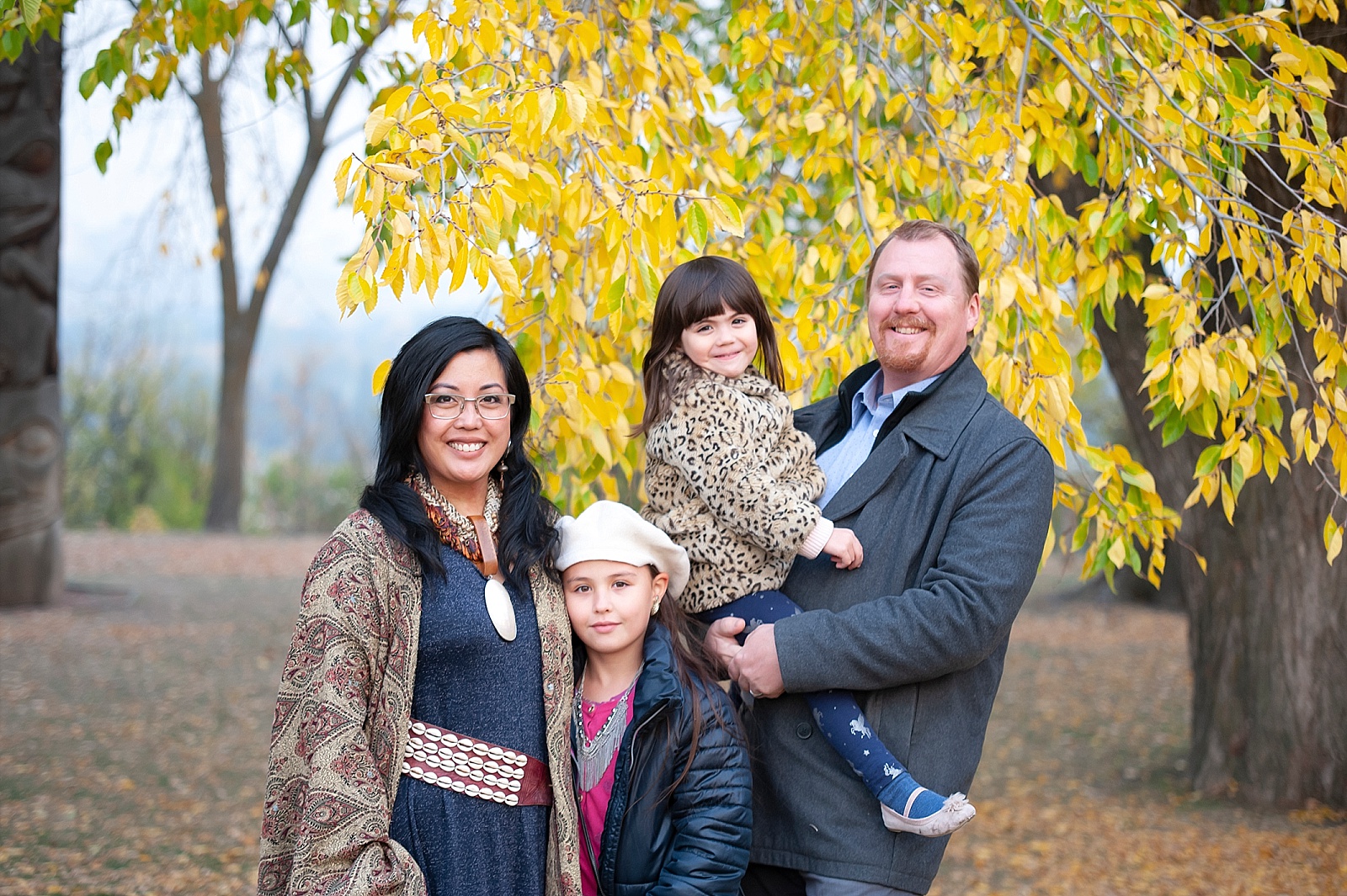 Fall Family Session in Glenora, Edmonton