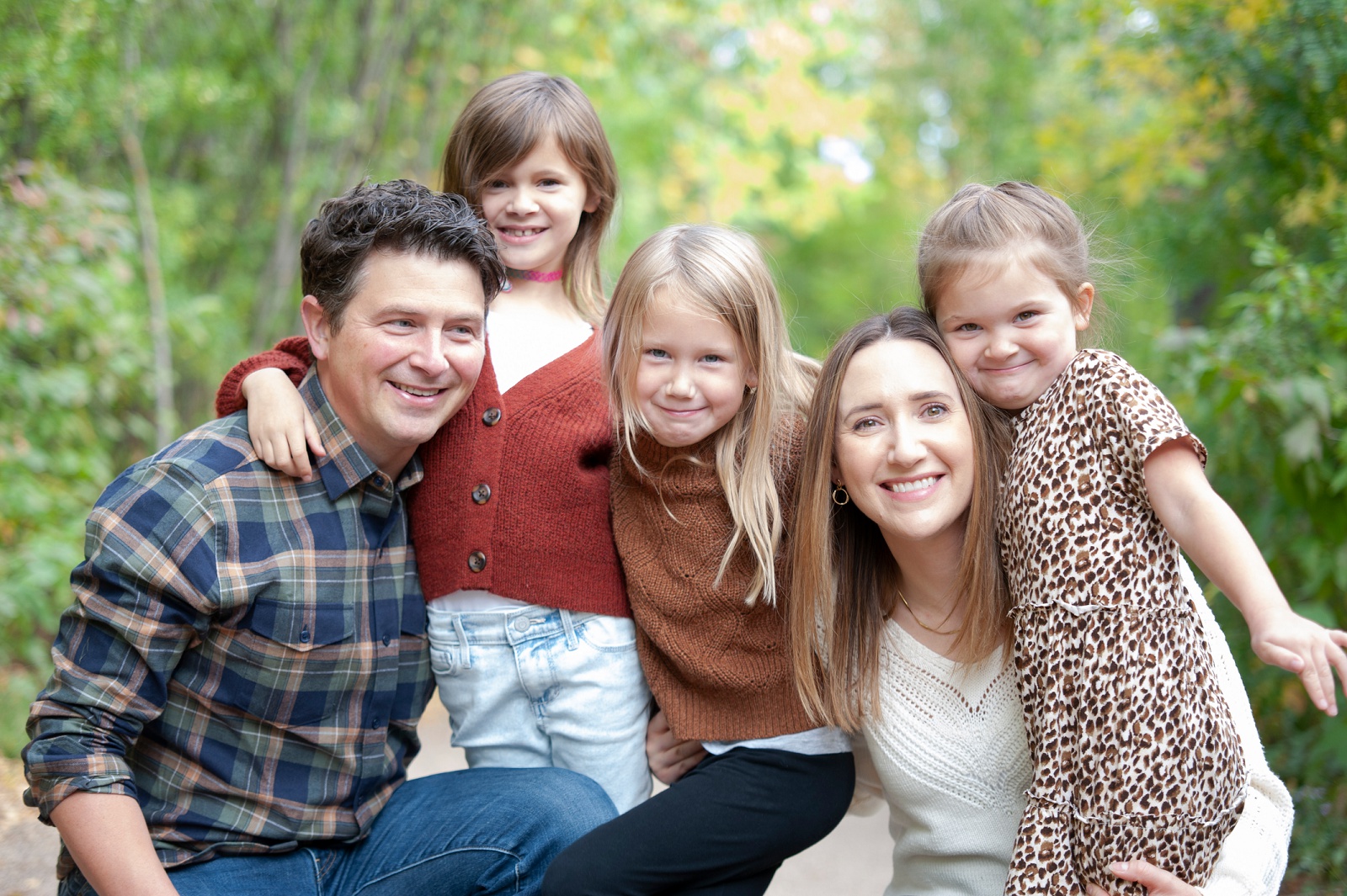 Fall Family Session in Sir Wilfrid Laurier Park