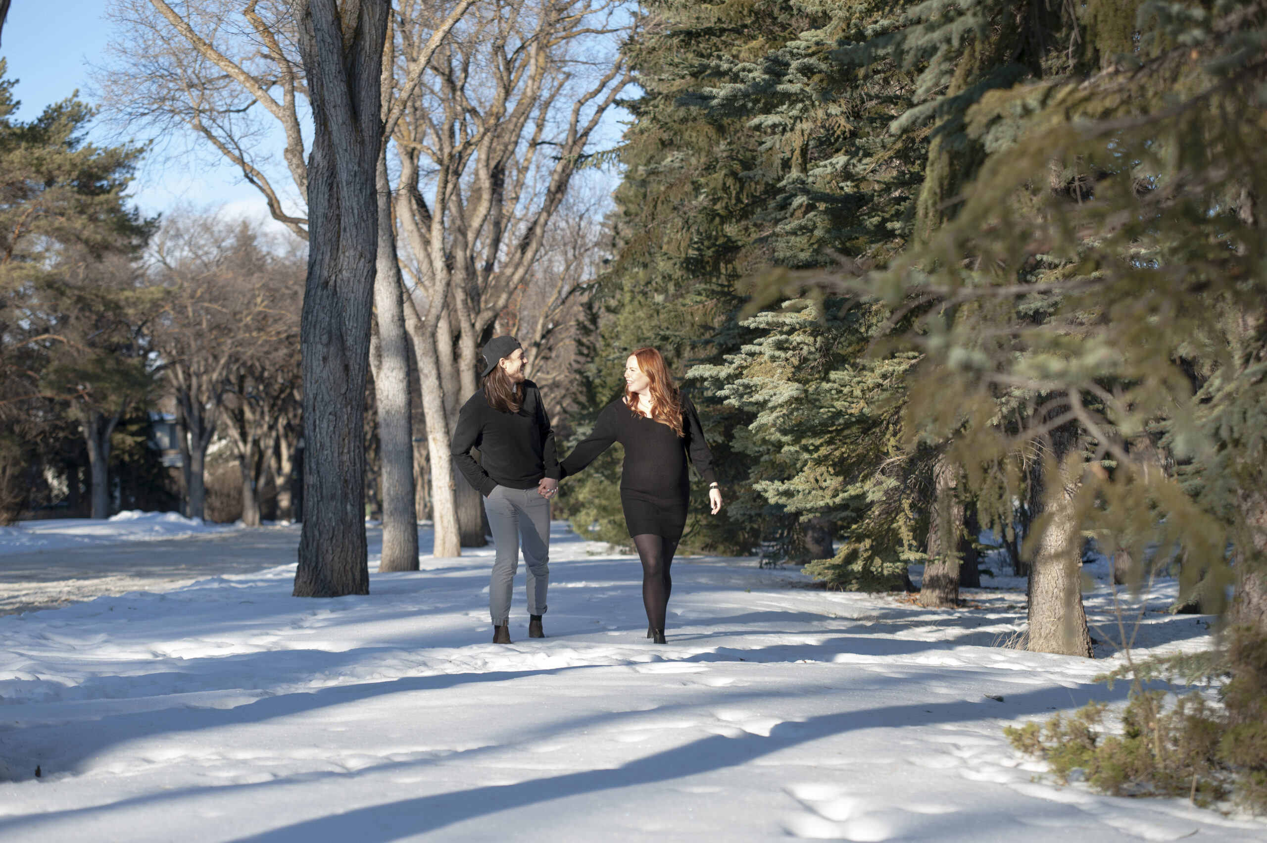 Cozy Edmonton Maternity Session