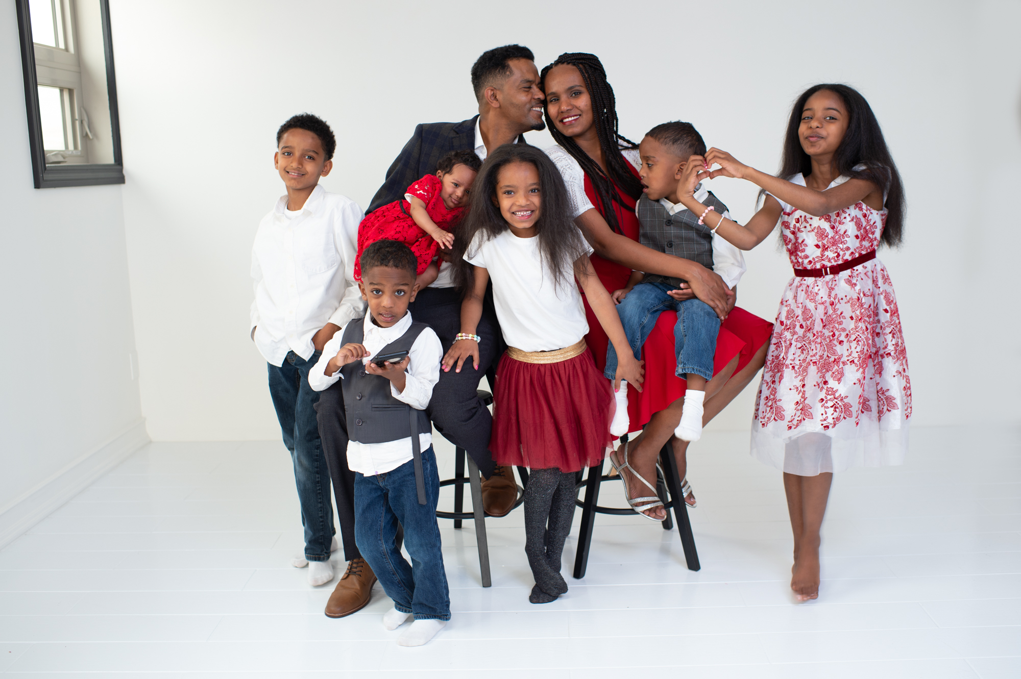 Family A Portraits at LE Studio